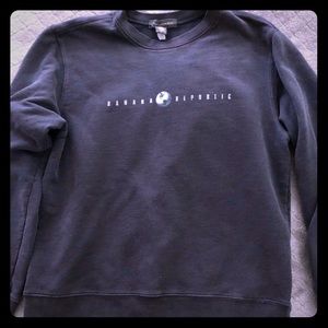 Banana Republic Mens Dark Blue M Sweatshirt